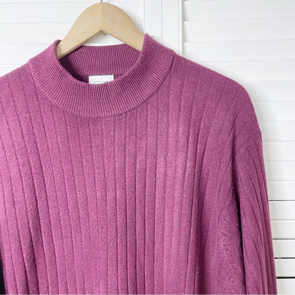 Geoffrey Beene mock neck sweater - Picture 3 of 5